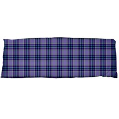 Purple Plaid Tartan 1 21 x60  Body Pillow Case Dakimakura (two Sides) by dressshop