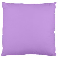 Luscious Lavender Hex #cca3e7 Standard Premium Plush Fleece Cushion Case (two Sides) by dressshop