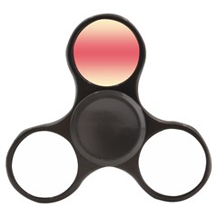 Cream Yellow To Crimson Red Bilinear Gradient Finger Spinner by GradientsOmbre