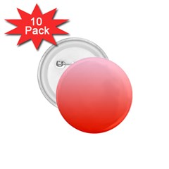 Pink Lace To Scarlet Red Linear Gradient 1 75  Buttons (10 Pack) by GradientsOmbre