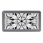 Seamless Tiling Pattern Hand Drawn Black White Memory Card Reader (Mini) Front