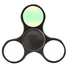 Cream Yellow To Mint Green Bilinear Gradient Finger Spinner by GradientsOmbre