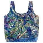 Blue Blend Full Print Recycle Bag (XL) Back