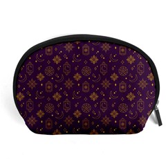 Moon Stars Pattern Accessory Pouch (large) by Sabxi