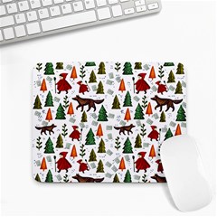 Little Red Riding Hood Seamless Small Mousepad by Sabxi