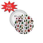 Little Red Riding Hood Seamless 1.75  Buttons (100 pack)  Front