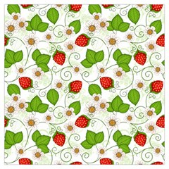 Strawberry Fruit Pattern Leaves Lightweight Scarf  by Sabxi