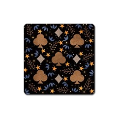 Seamless Pattern Repeat Repetition Square Magnet by Sabxi