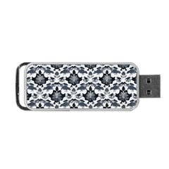 Gothic Leaf Pattern Portable Usb Flash (one Side) by violetheavensky