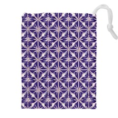 Royal Fractal Pattern 4 Drawstring Pouch (5xl) by violetheavensky