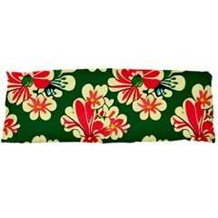 Retro 40s 50s Mexico Flowers Pattern 2 21 x60  Body Pillow Case Dakimakura (two Sides) by violetheavensky