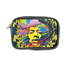 Psychedelic Rock Jimi Hendri Coin Purse by Tsamara