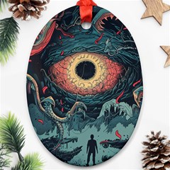 Monsters Nightmare Ornament (oval) by Tsamara