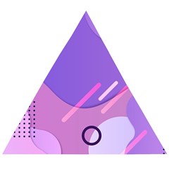 Colorful Labstract Wallpaper Theme Wooden Puzzle Triangle by Apen