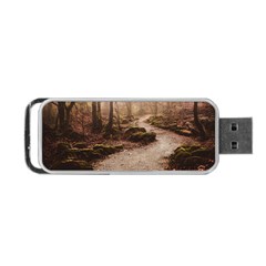 Path Trees Forest Fantasy Portable Usb Flash (two Sides) by Anend