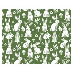 Easter Bunny Pattern 60  X 50  Premium Plush Fleece Blanket (medium) by Valentinaart