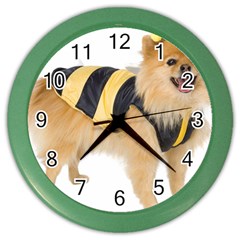 My-dog-photo Color Wall Clock by knknjkknjdd